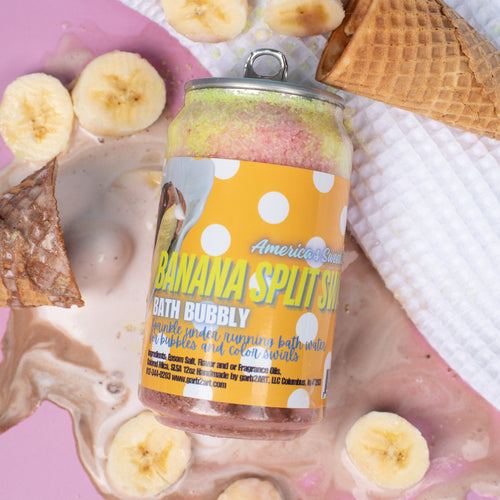 BANANA SPLIT SWIRL BATH BUBBLY