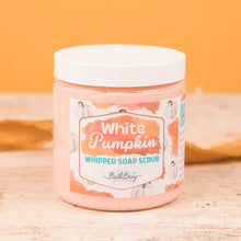 Load image into Gallery viewer, WHITE PUMPKIN WHIPPED SOAP SCRUB