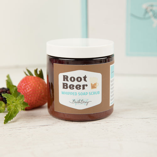 ROOT BEER WHIPPED SOAP SCRUB