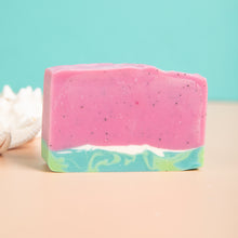 Load image into Gallery viewer, WATERMELON MARGARITA HANDMADE SOAP BAR
