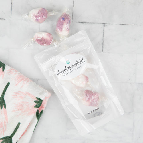 LAVENDER BUBBLE TAFFY