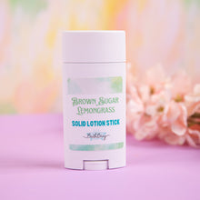 Load image into Gallery viewer, BROWN SUGAR LEMONGRASS SOLID LOTION STICK