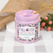 Load image into Gallery viewer, FALL FIG WHIPPED SOAP SCRUB