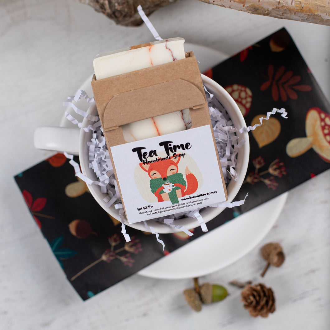 TEA TIME HANDMADE SOAP BAR