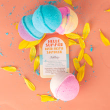 Load image into Gallery viewer, HELLO SUMMER BATH BOMB SAMPLER
