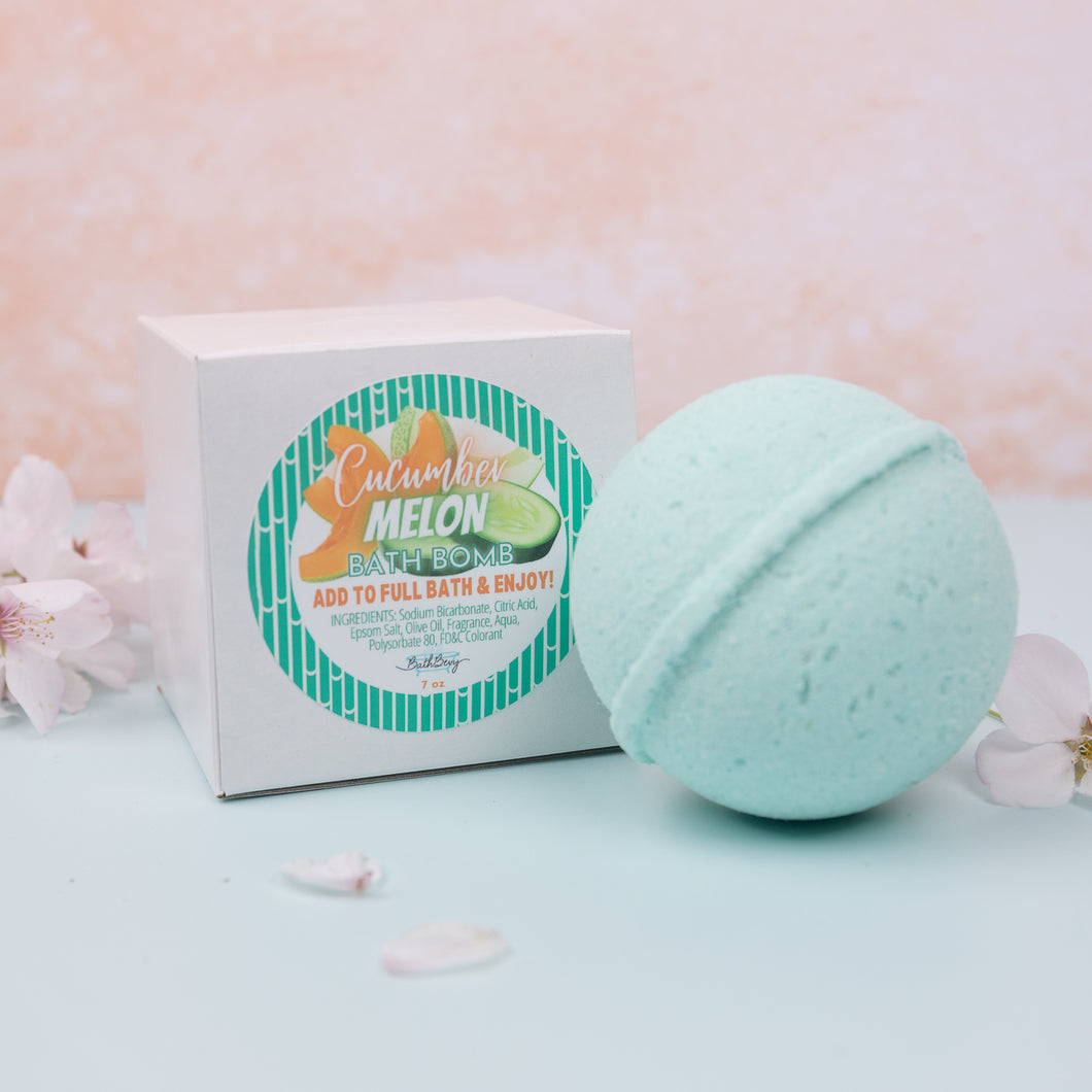 CUCUMBER MELON BATH BOMB