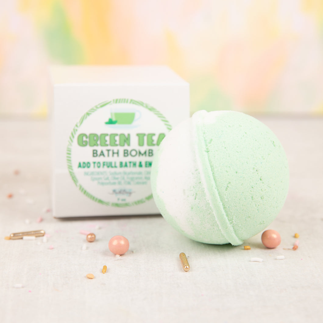 GREEN TEA BATH BOMB