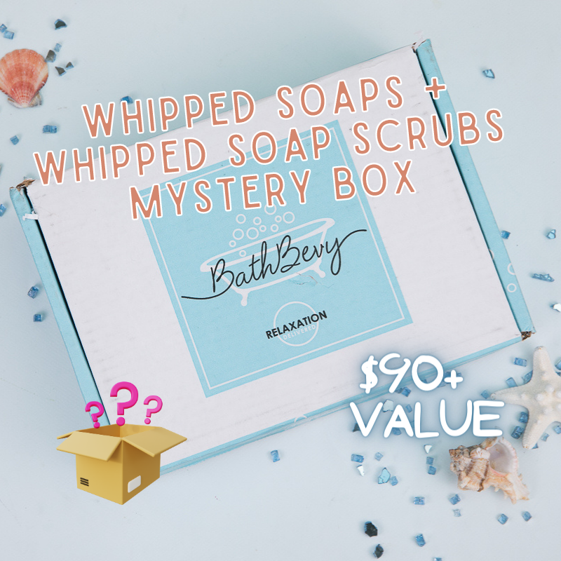 WHIPPED SOAPS + WHIPPED SOAP SCRUBS MYSTERY BOX