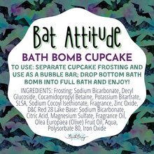 Load image into Gallery viewer, BAT ATTITUDE BOMB CUPCAKE